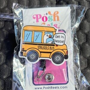 Posh Reels. Badge/ Name holder